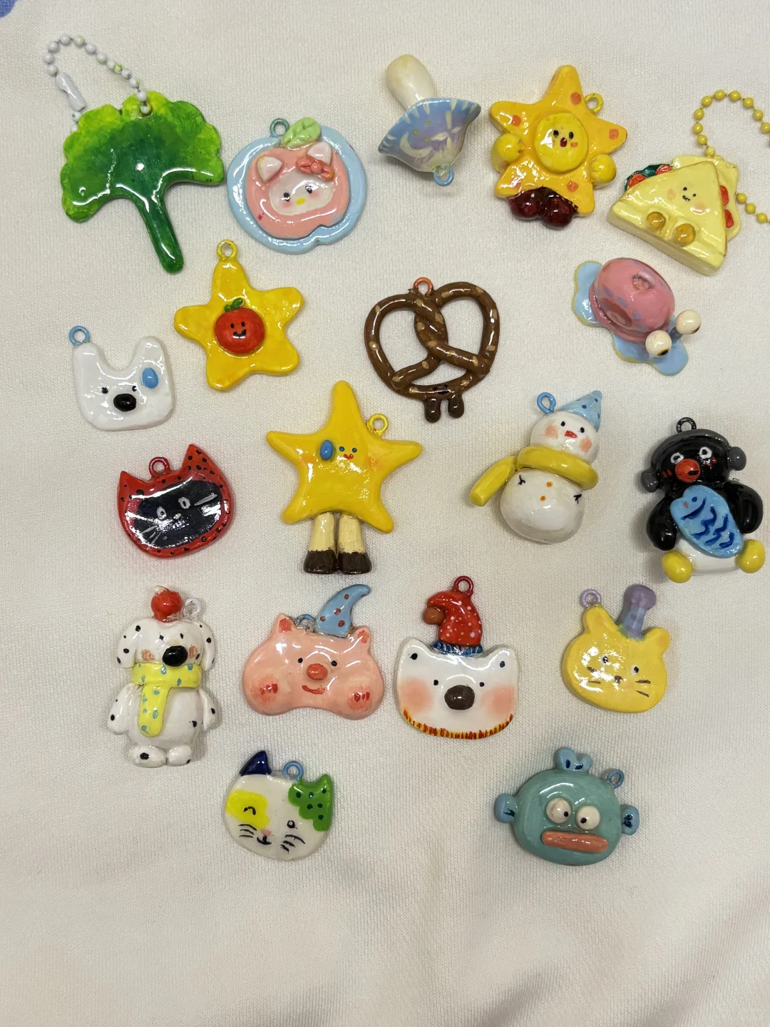 小小挂件，好喜欢做手工???