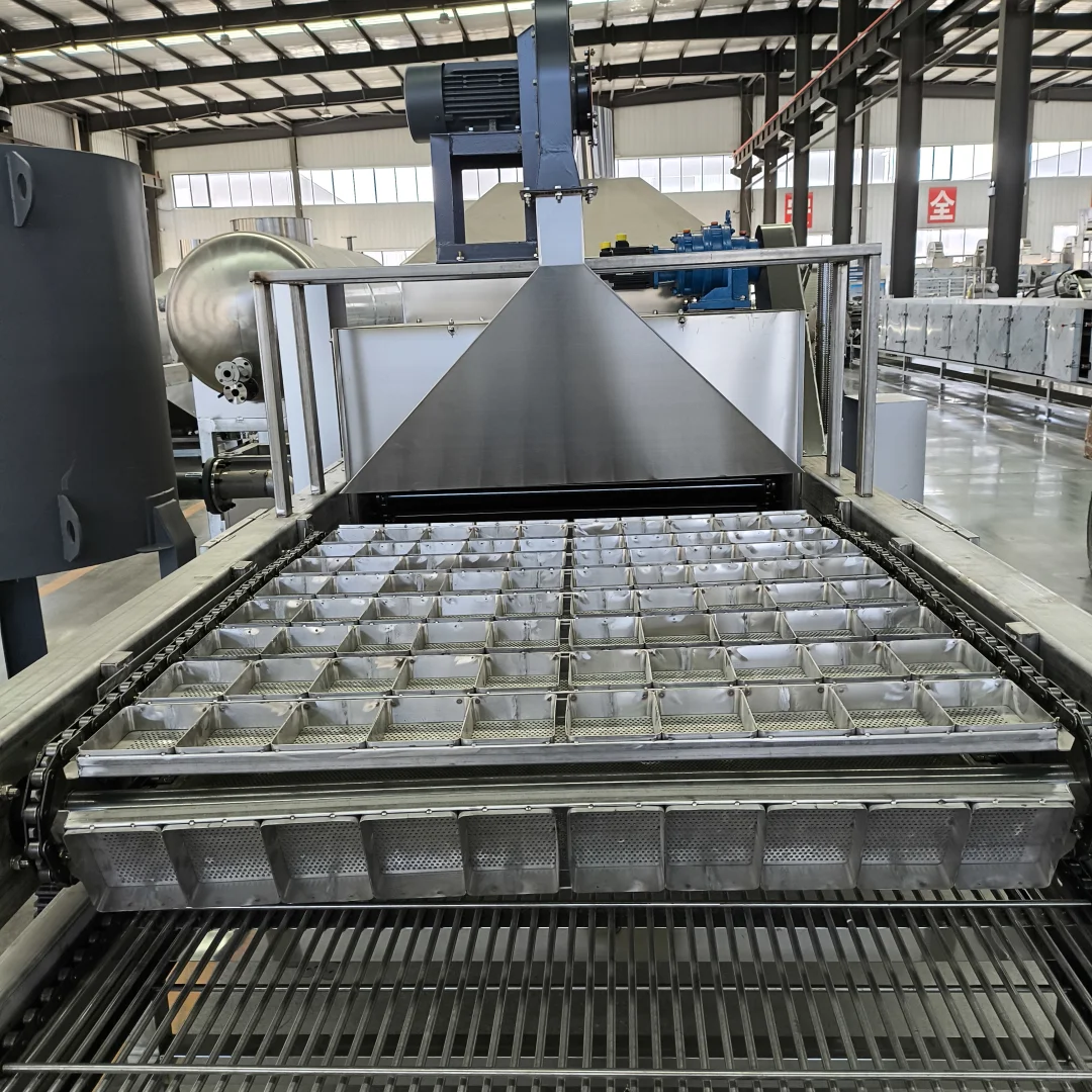 实体工厂拍摄方便面生产线