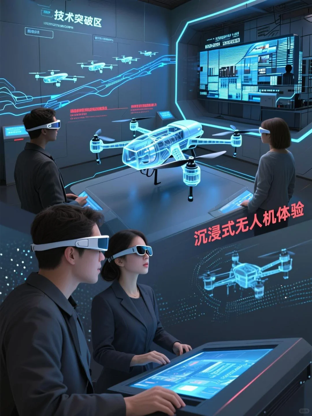 这个低空经济展厅把黑科技变成看得见的日常