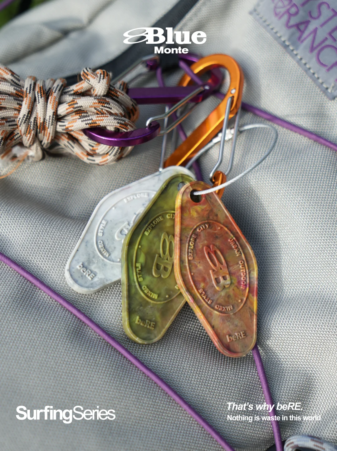 ?环保钥匙扣 | 塑料入侵，别扔！