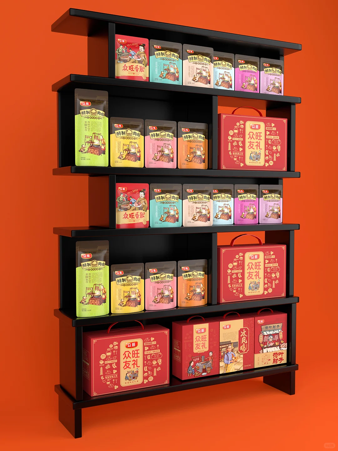 妈妈喊你回家吃肉啦