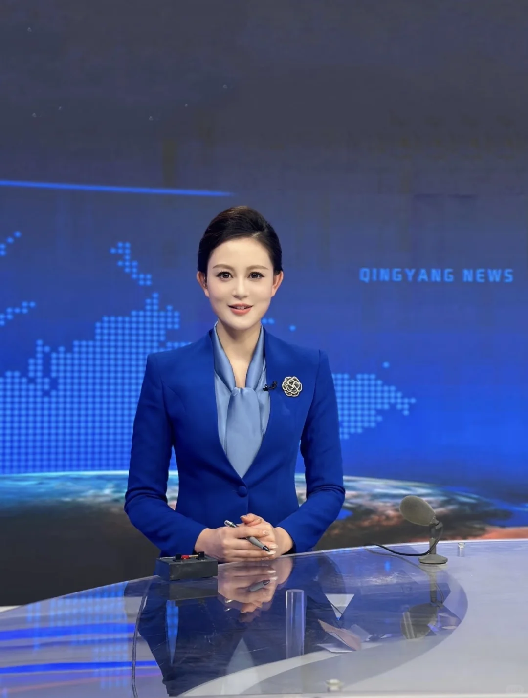 艺考西服推荐——宝蓝色西服