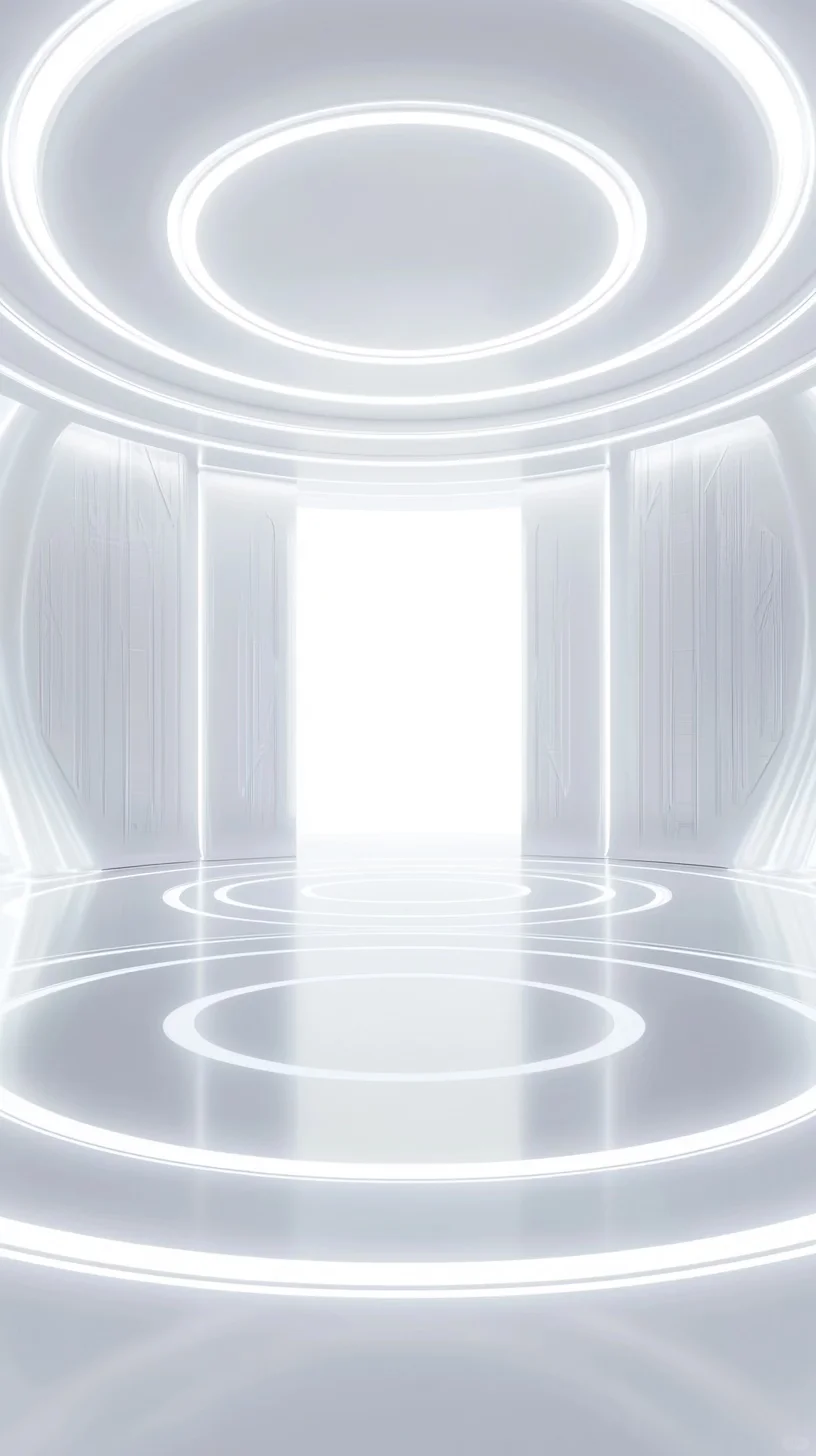 科技感浅色系电商产品展台背景大图12