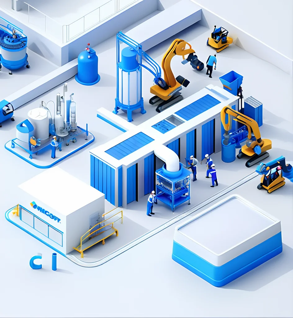 AI生成的B端工厂产线场景（附提示词）