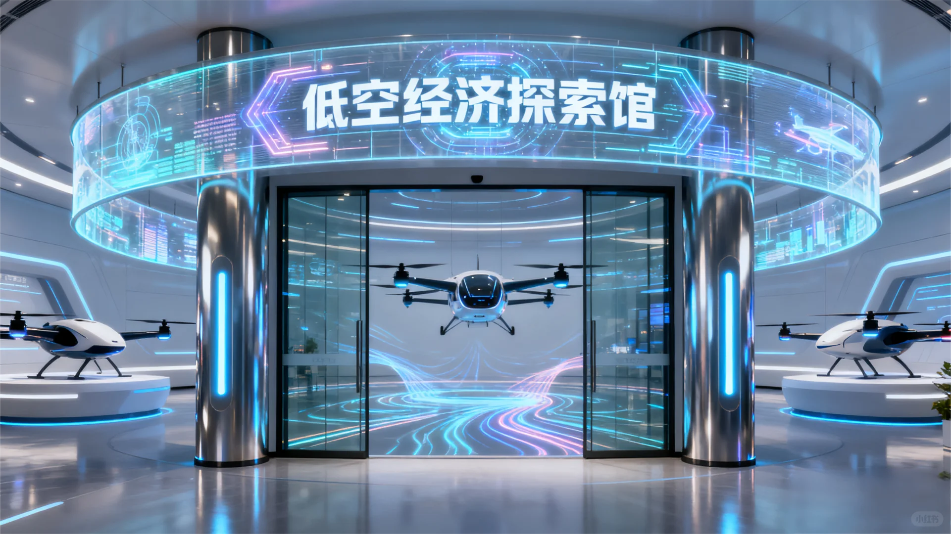 低空经济展厅设计分享丨每一张都想截图收藏