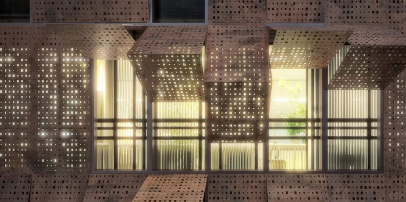 德黑兰建筑幕墙：遮阳、美学与节能的融合