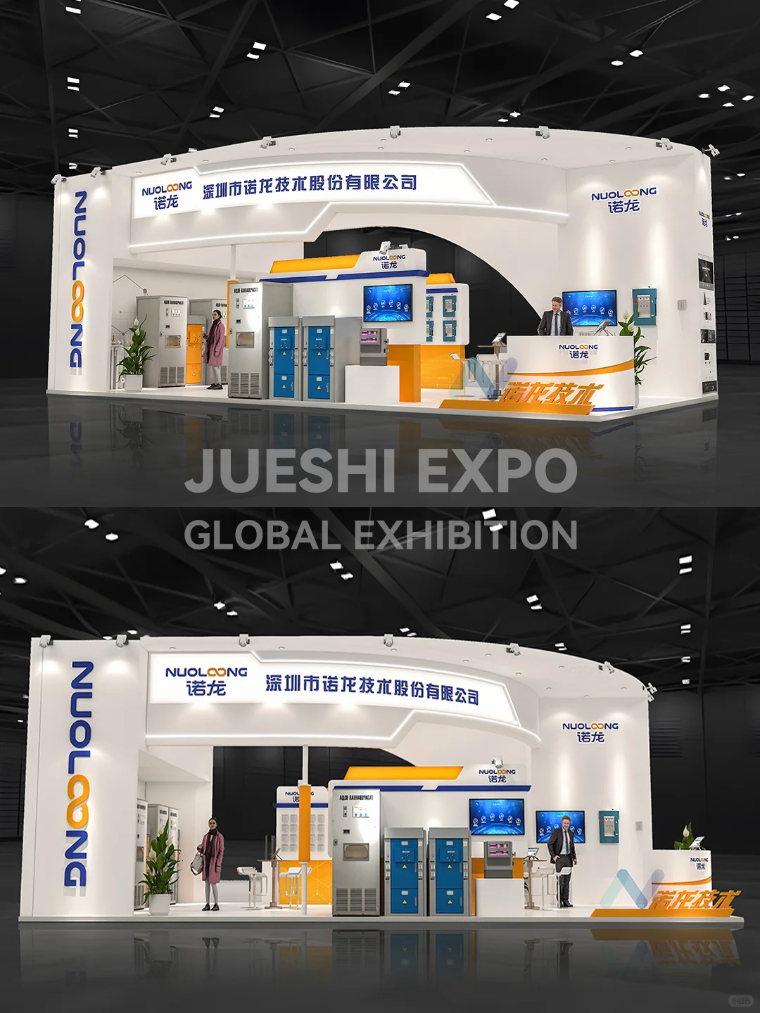 ?工业风展位设计搭建布置｜上海交通展