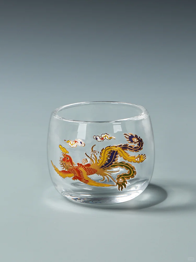 高硼硅玻璃茶杯?变色玻璃主人杯