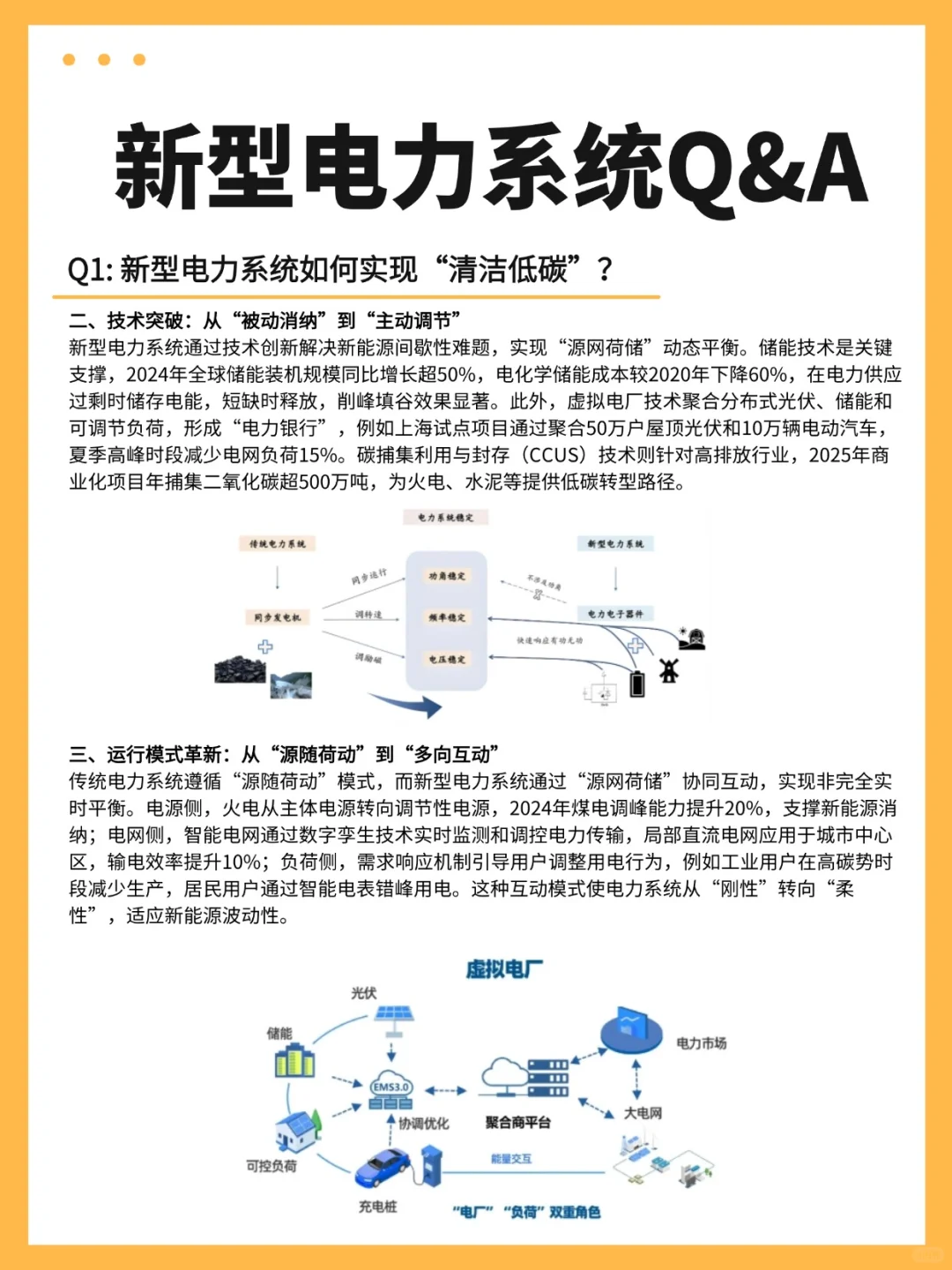 挖到宝啦！新型电力系统清洁低碳大揭秘?