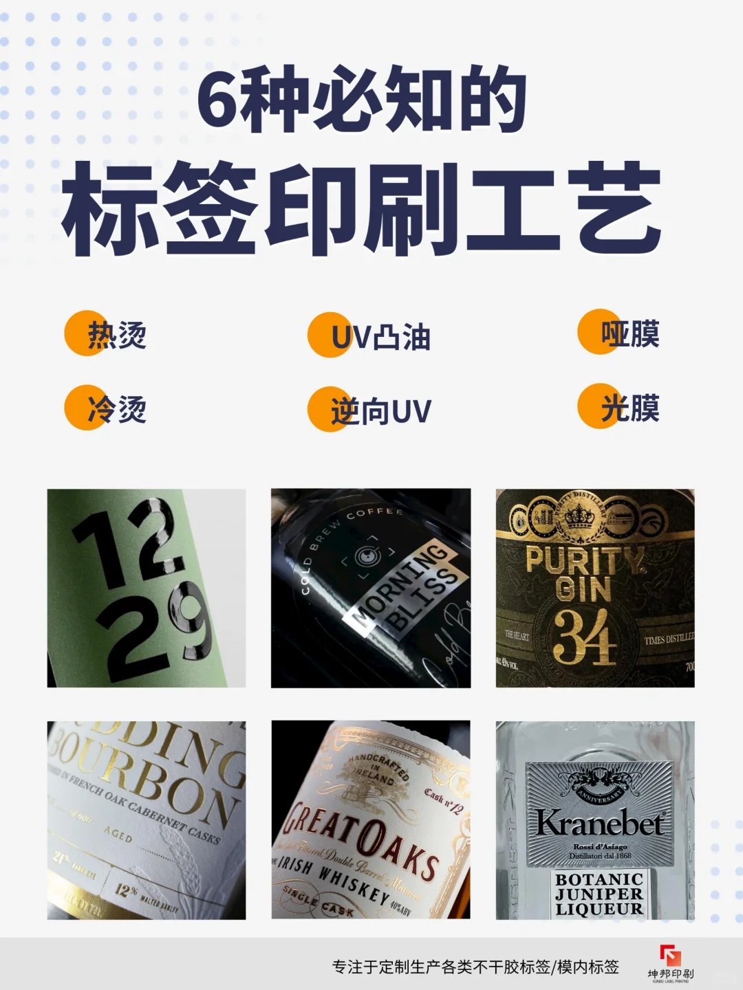 6种标签常用印刷工艺│强烈建议收藏❗❗