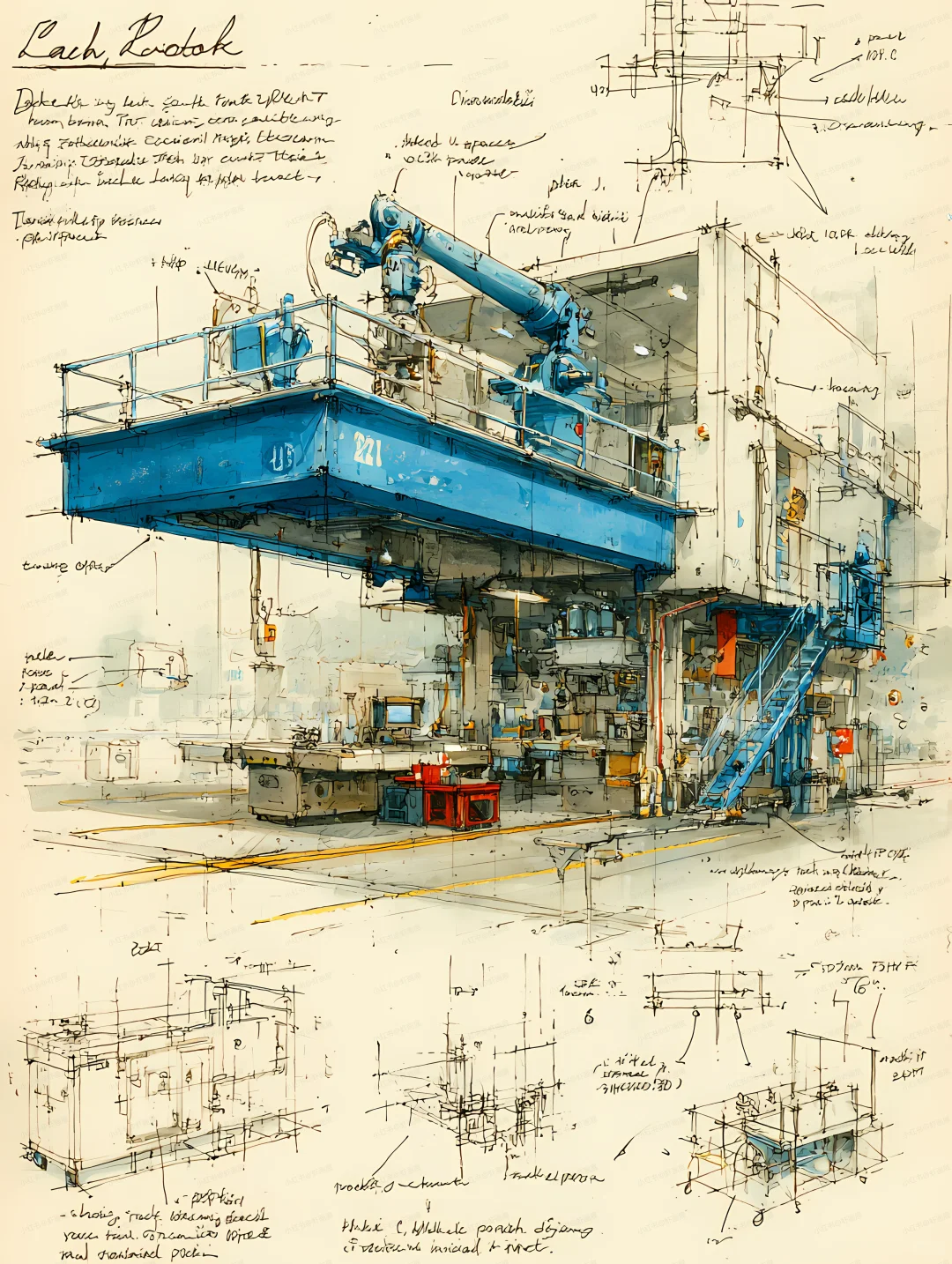 汽车生产线|提示词分享