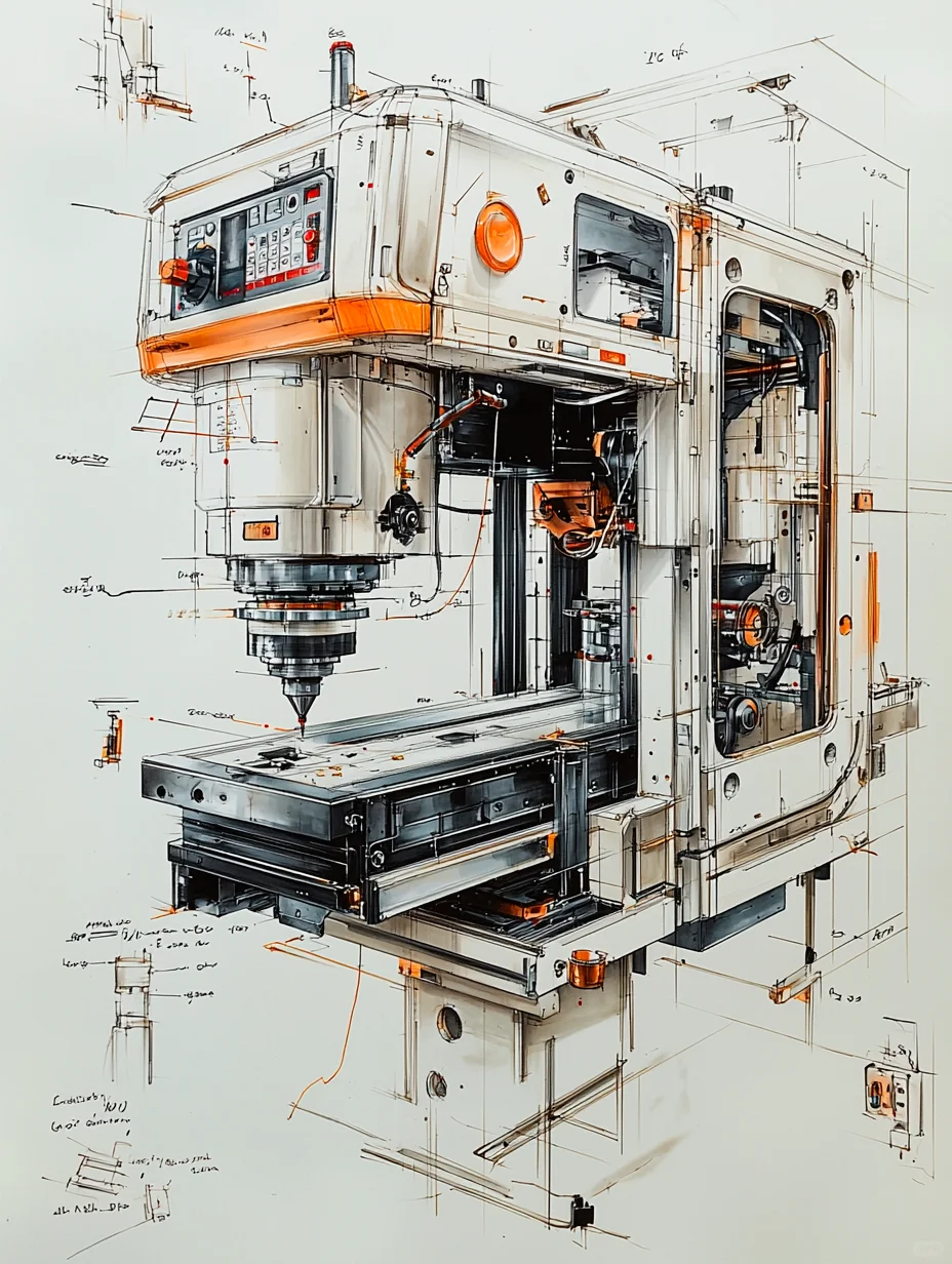 机械之美·CNC加工设备［咒语］