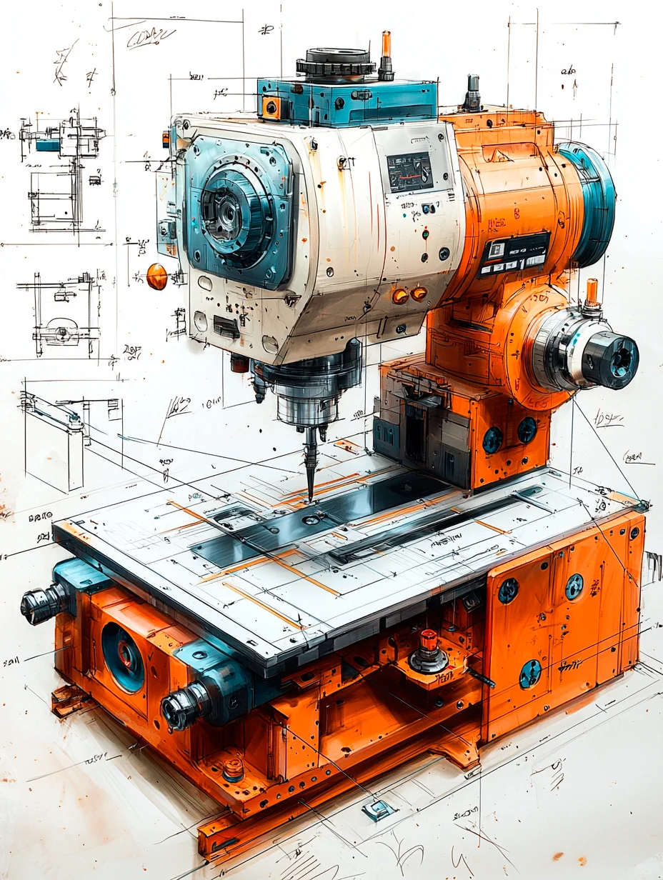 机械之美·CNC加工设备［咒语］