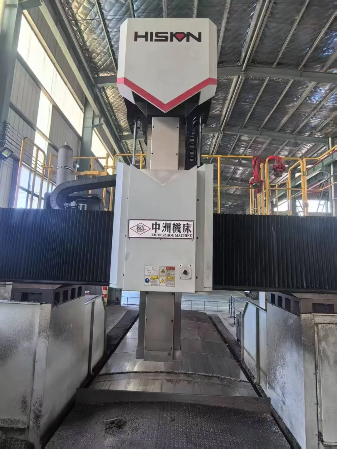 工厂在位22年海天6米龙门铣床，带自动头