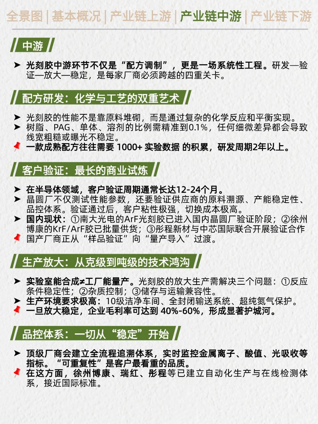 一天吃透产业链：光刻胶（国产突破）