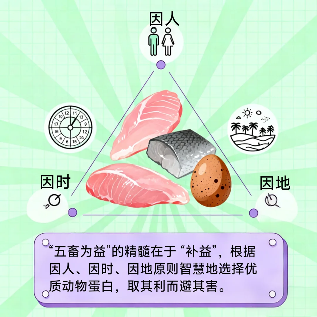 现代营养学视角下的“五畜为益”