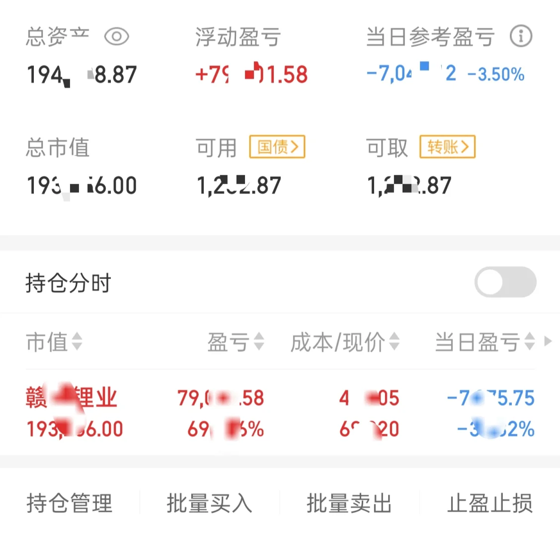 2025/11/01赣锋持仓更新