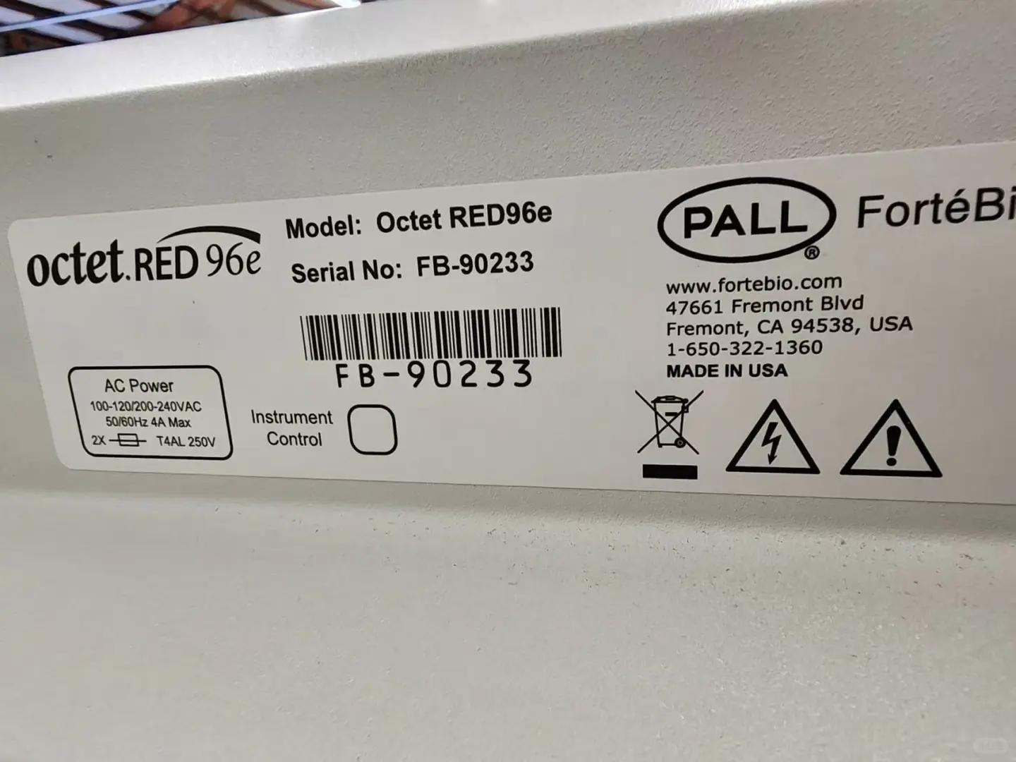 ForteBio Octet Red96e 分子相互作用分析仪