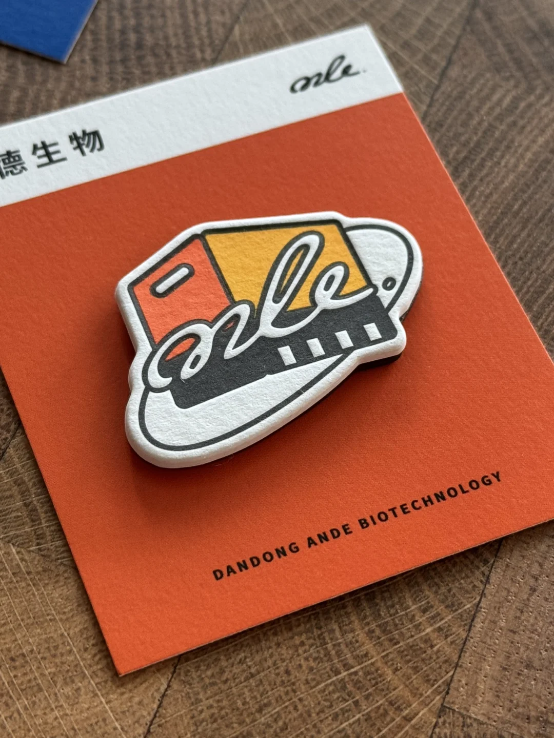 企业定制：letterpress工艺下的纸质冰箱贴~