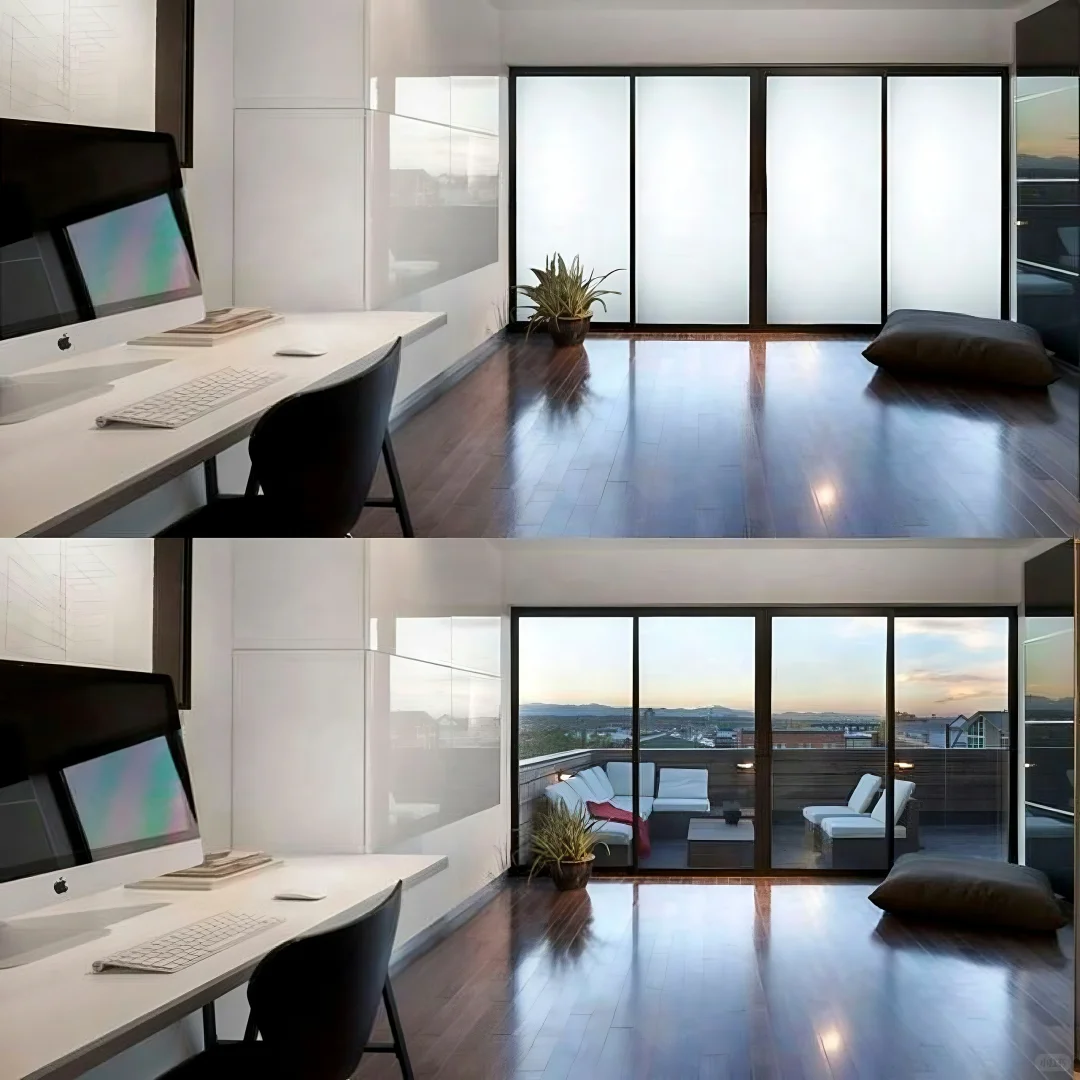 OMG?这面玻璃竟能一键切换空间模式！