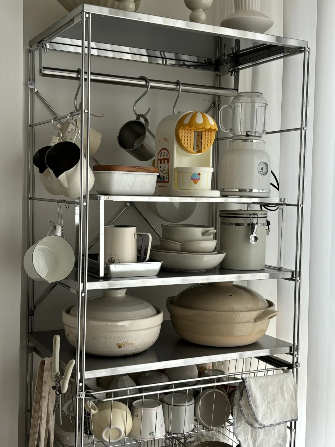 无滤镜下的厨房｜17:30收纳好的干净厨房