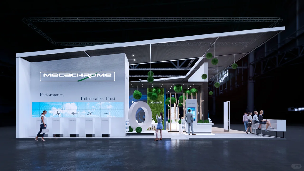 展会展台设计搭建 | 工业展 | 方案分享