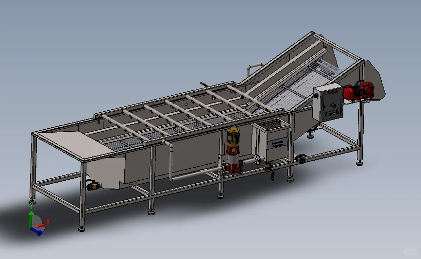 机创大赛—叶菜清洗设备