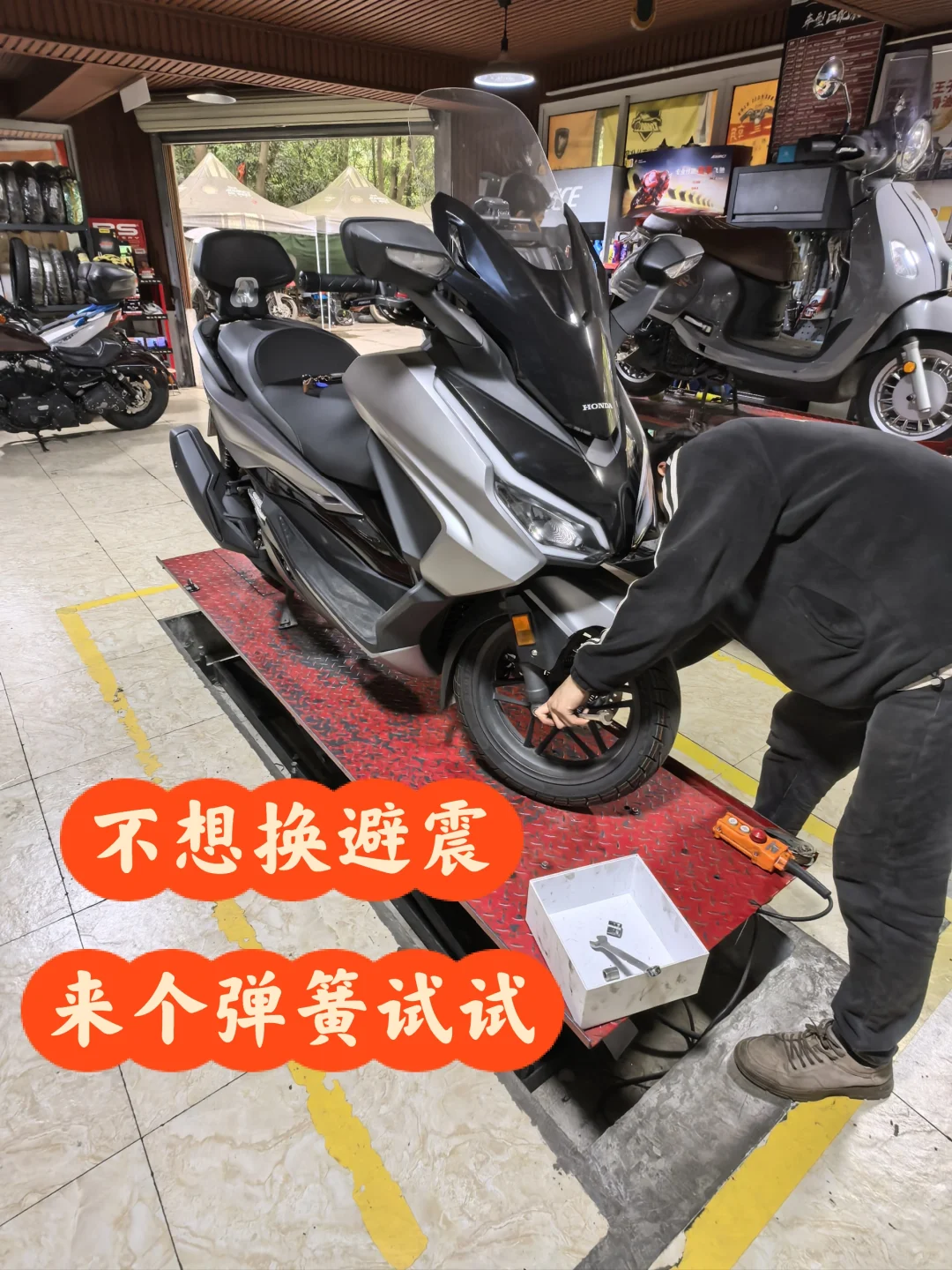 佛沙-换前避震弹簧