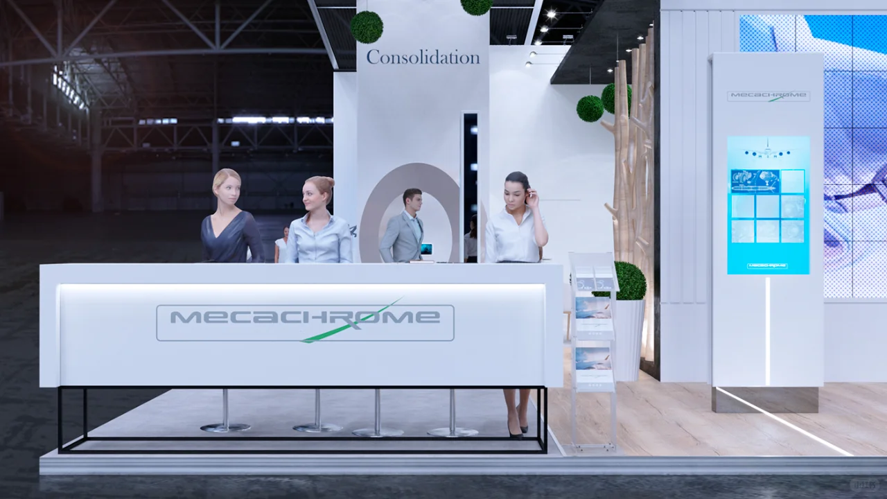 展会展台设计搭建 | 工业展 | 方案分享