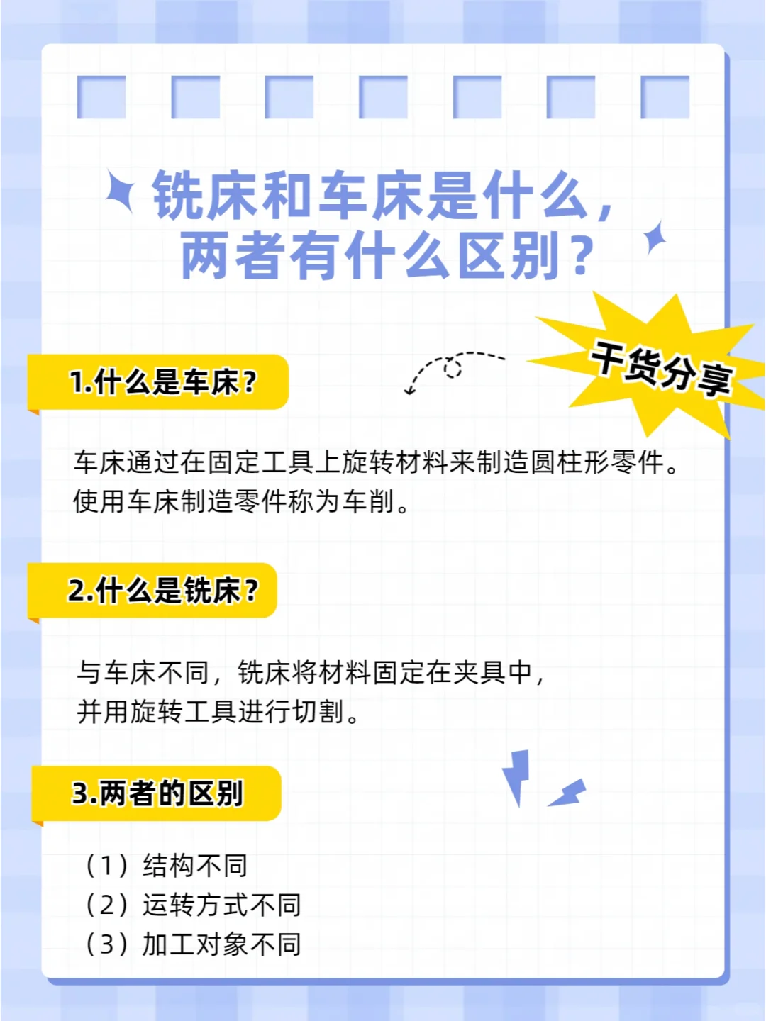 铣床和车床是什么，两者有什么区别？