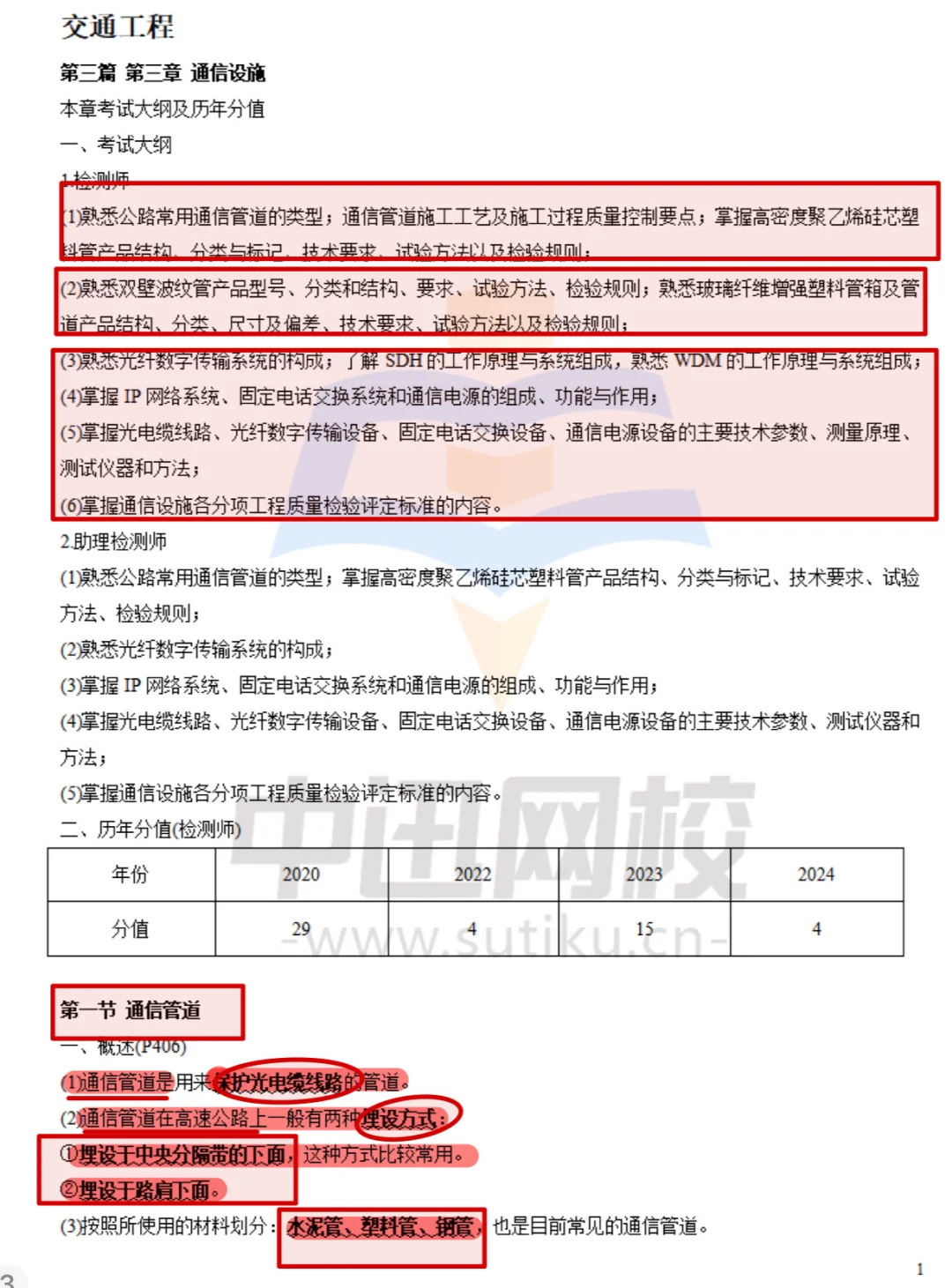 交通工程 试验检测考试