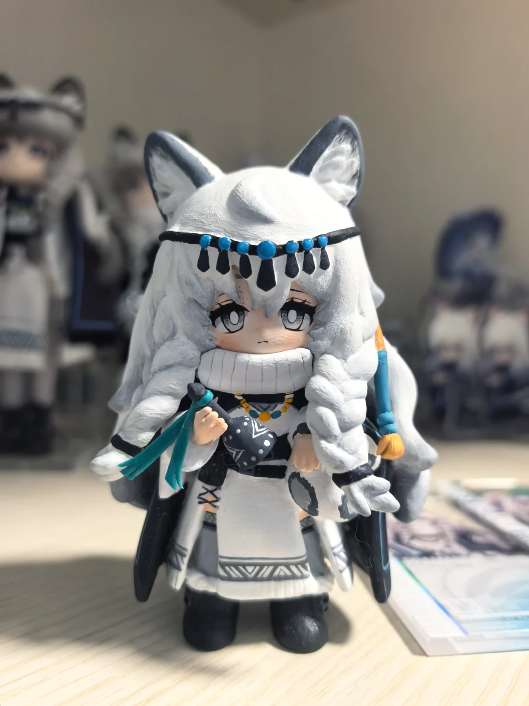 石塑粘土雪雪！