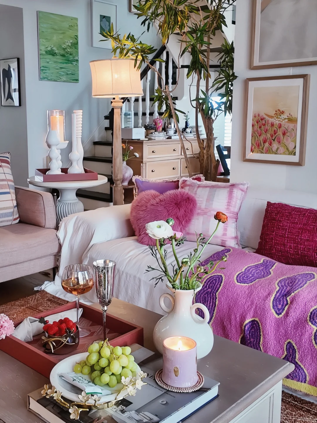 一个人住?｜我和春天的粉色约会??