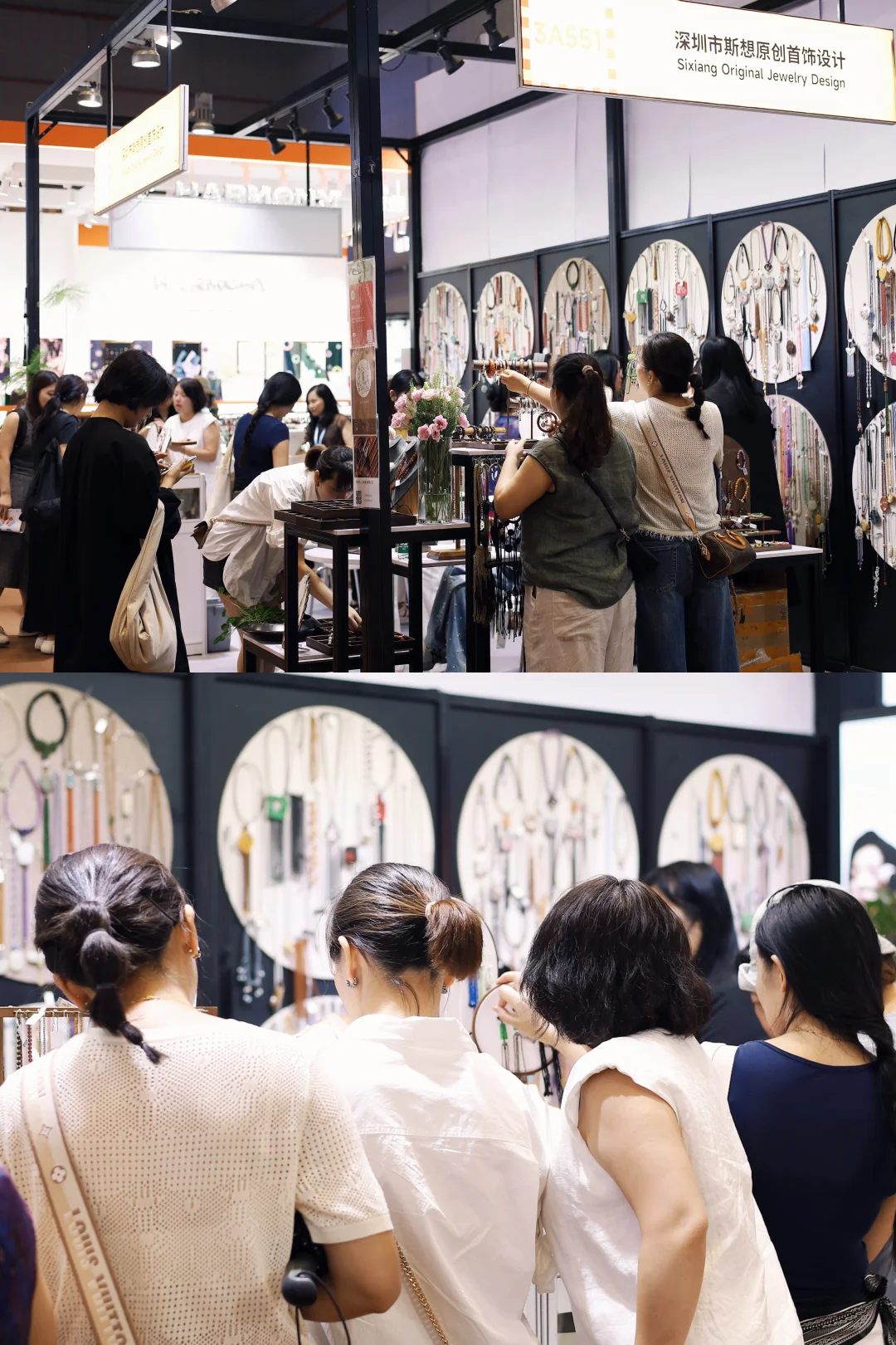 上海展会现场，大家真的太热情了~