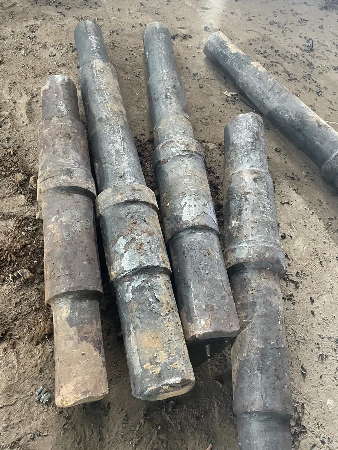 锻造主轴毛坯 38CrMoAlA钢+粗车 数控龙门铣