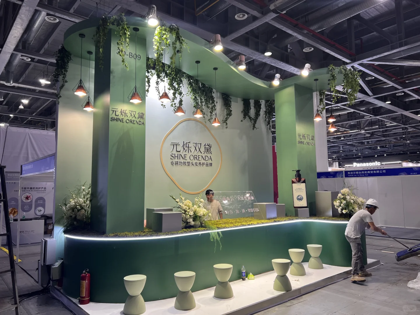 杭州电商新渠道展展台效果➕落地