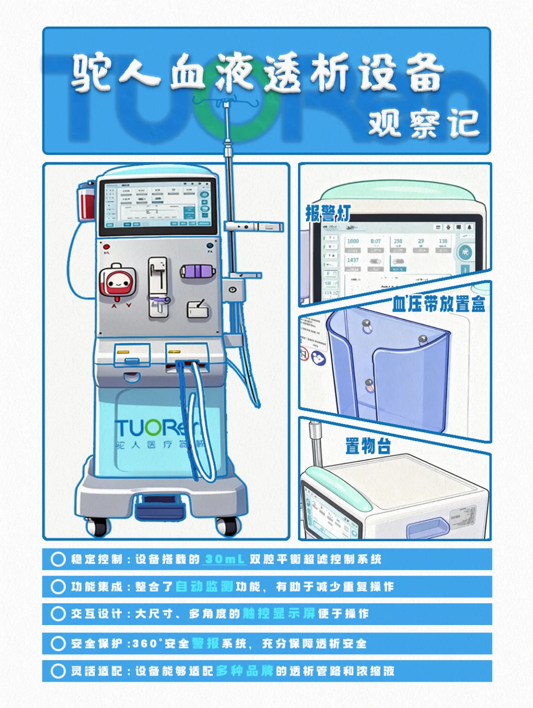 国产透析在进步:驼人血液透析设备观察记