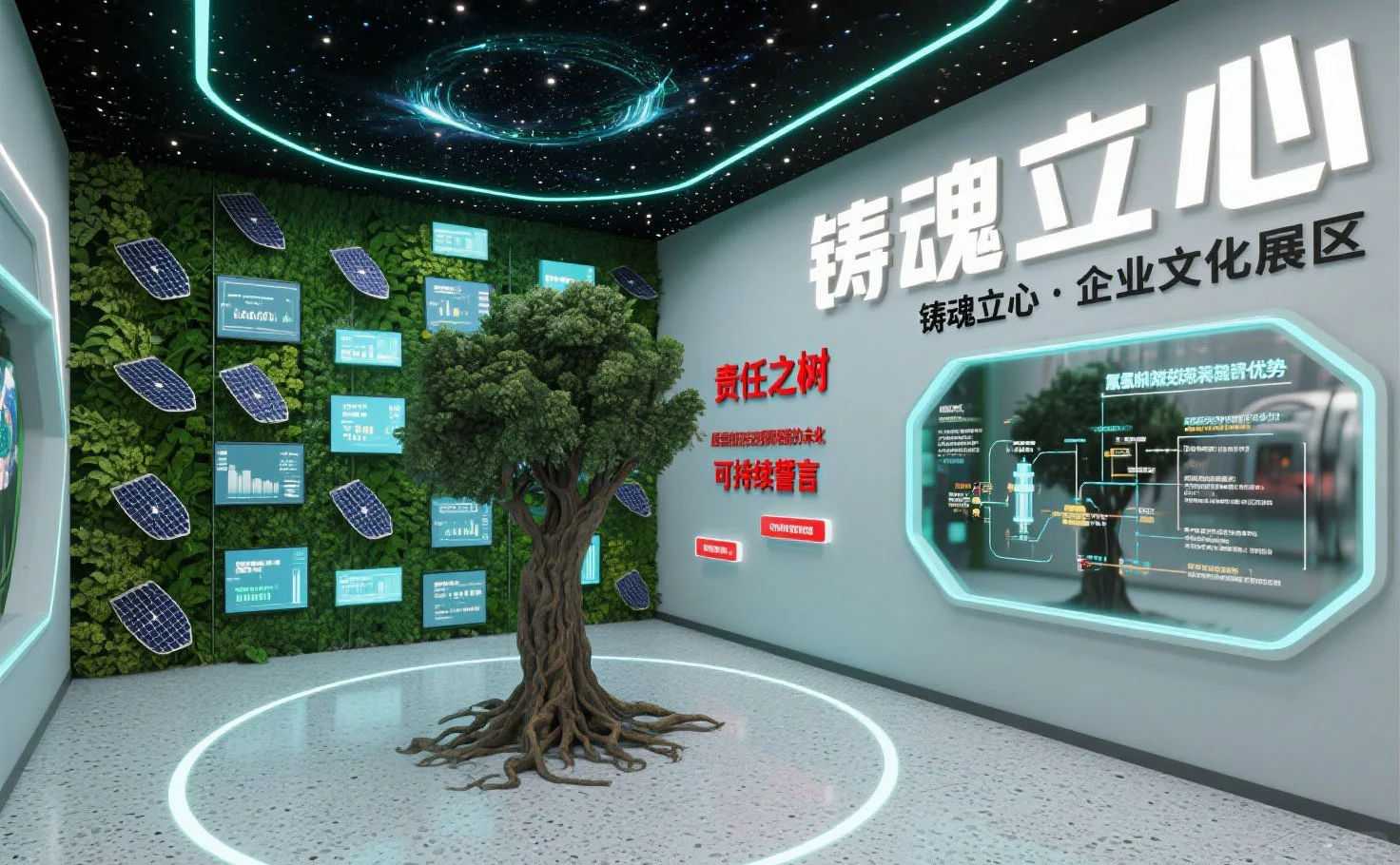 钢流烫到心跳的钢铁企业科技展厅太酷了吧?