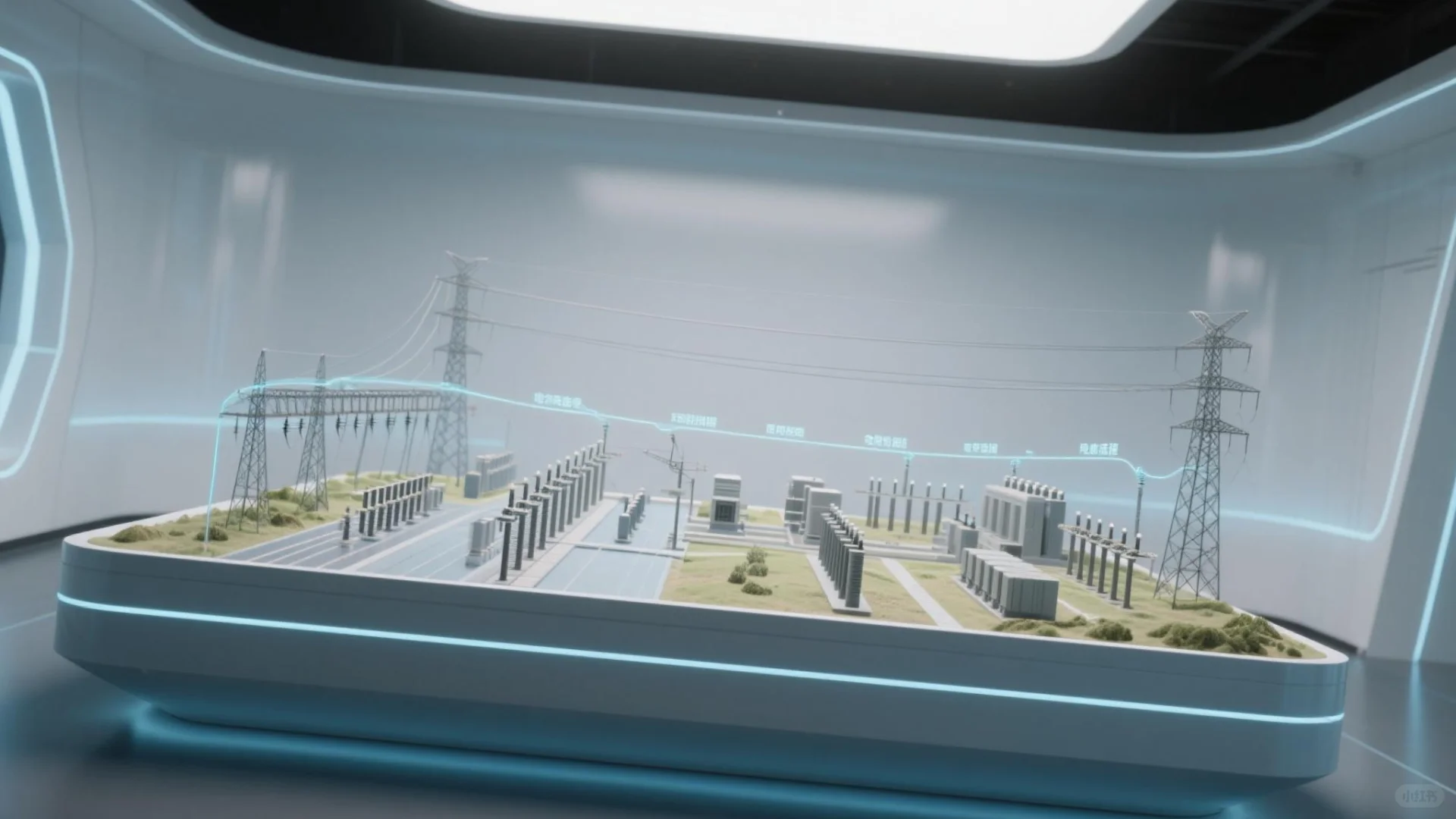 智能电网沙盘，真的很酷！