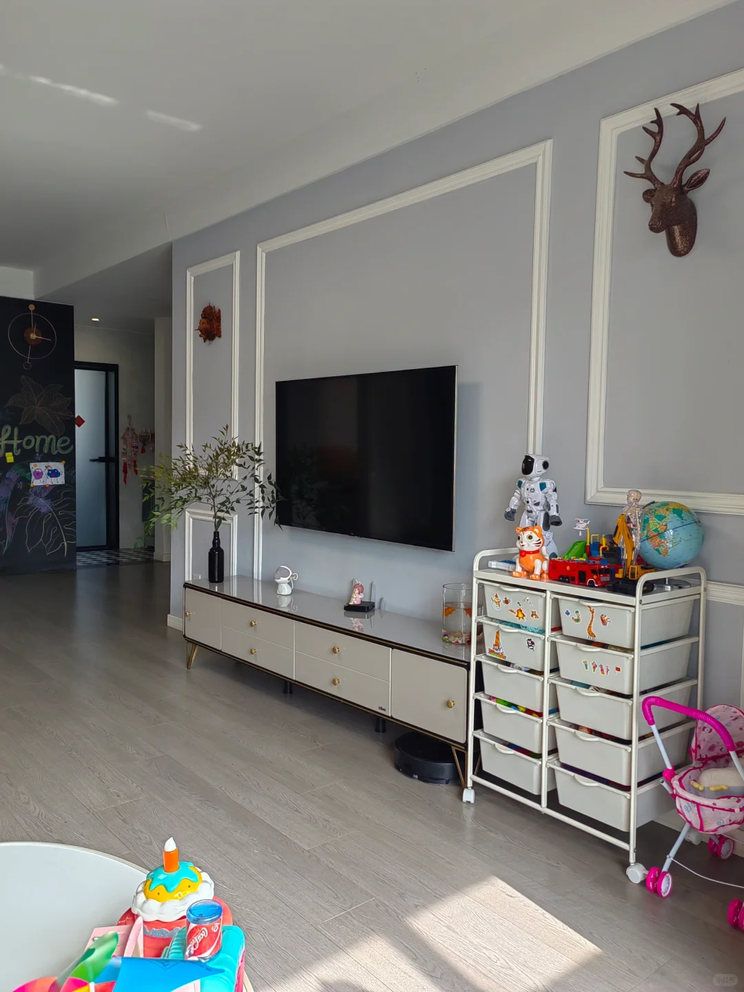 我的家很普通，却因为干净而变得富足