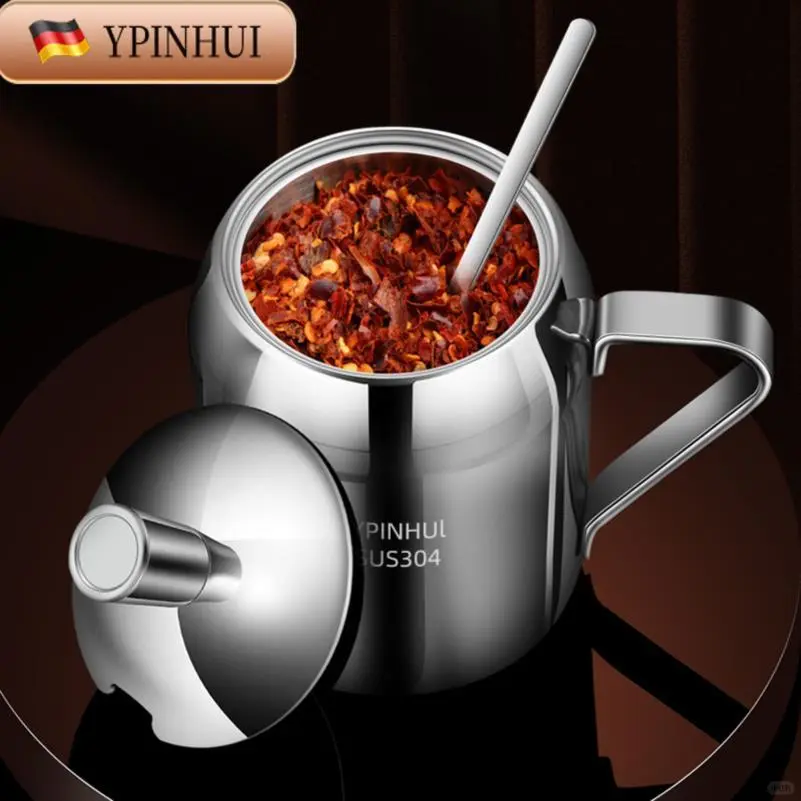 厨房神器！304不锈钢调料罐套装?✨