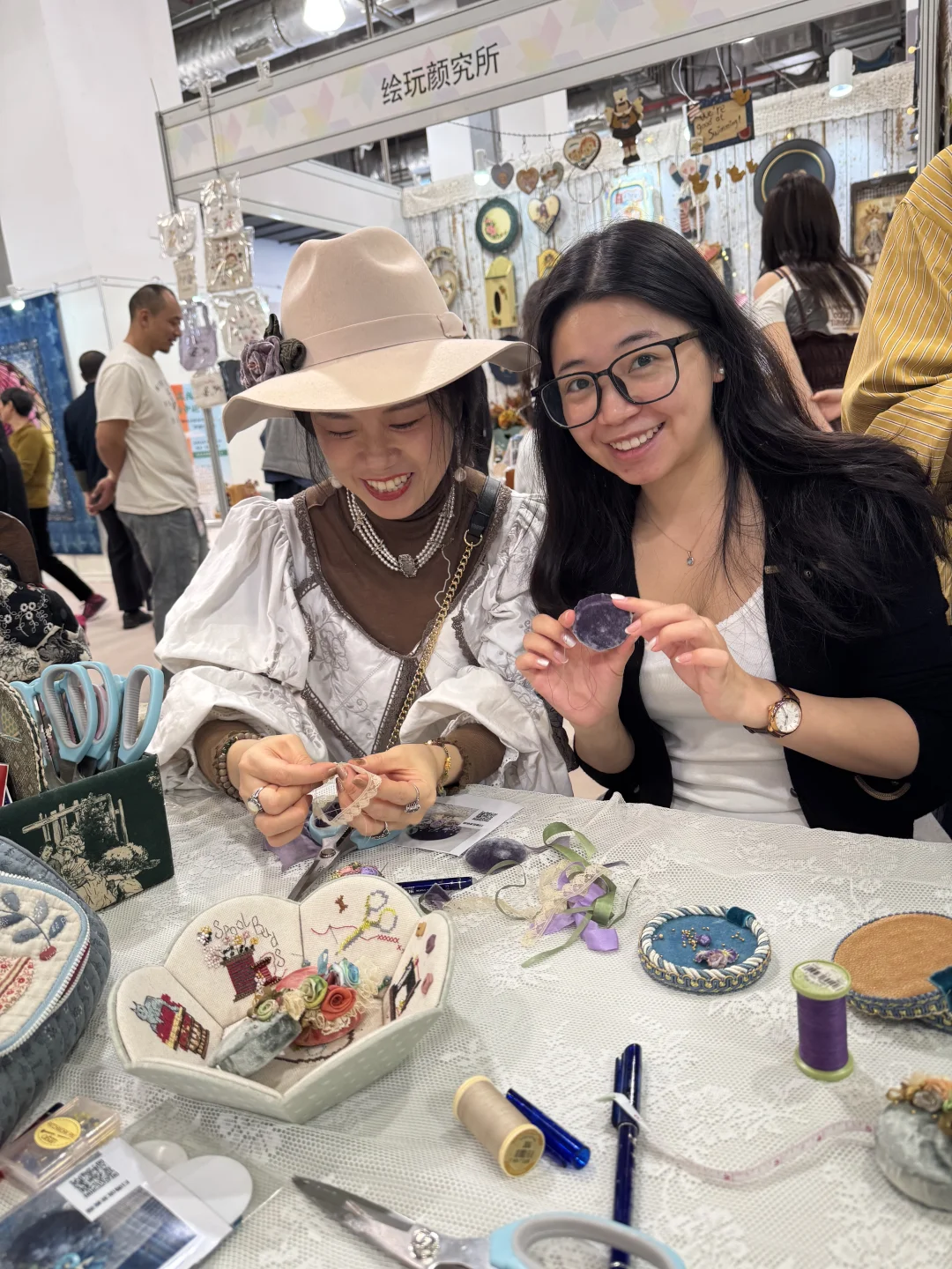 在上海拼布展买疯了