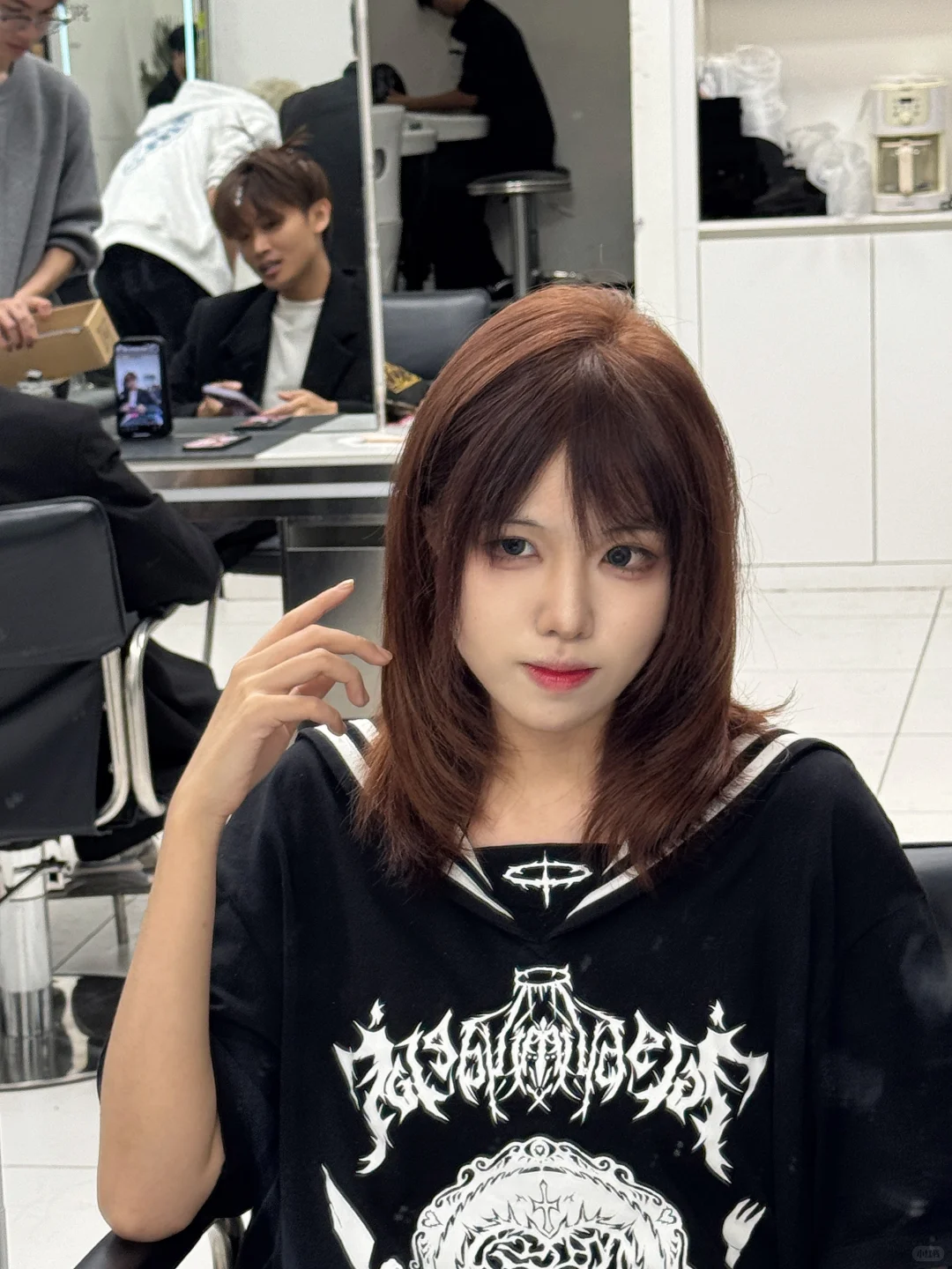 ?♀️锁骨发才是显脸小天花板