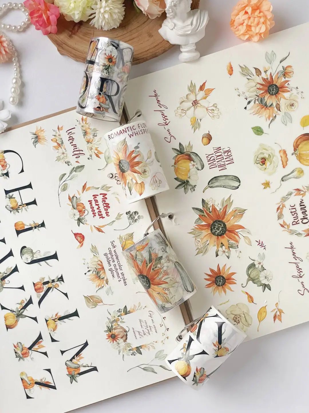 挑花眼了❗4款绝美秋季主题花花，快来pick~