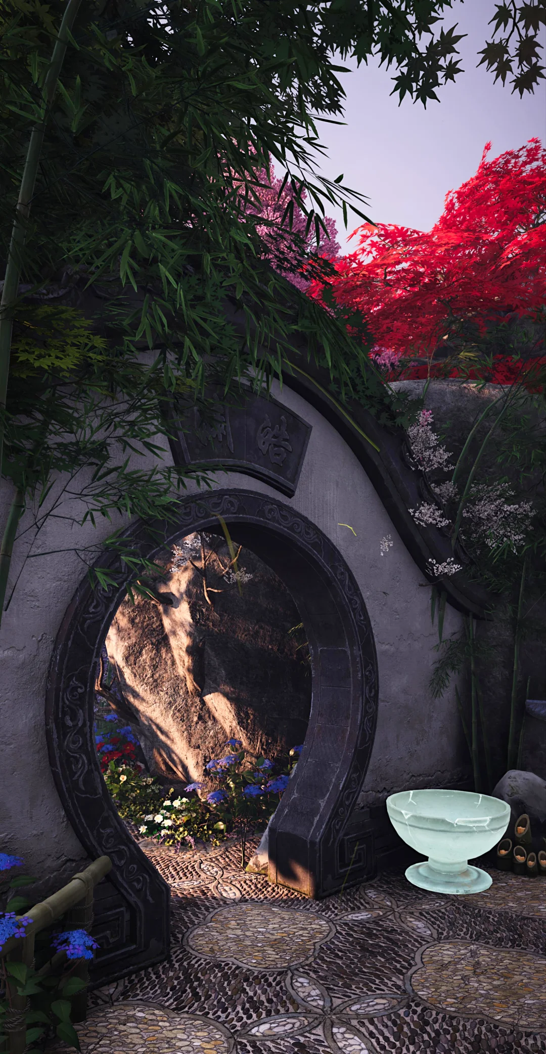 四合一云间渡图纸《栖云山庄》