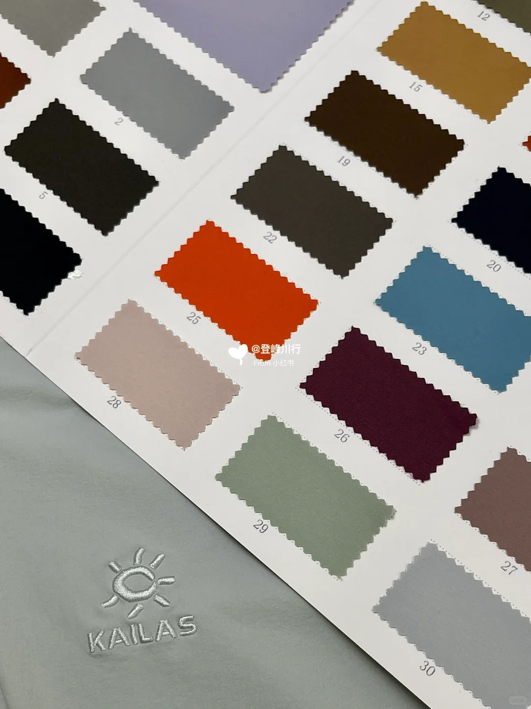 大牌同款面料！骨头鸟登山布面料