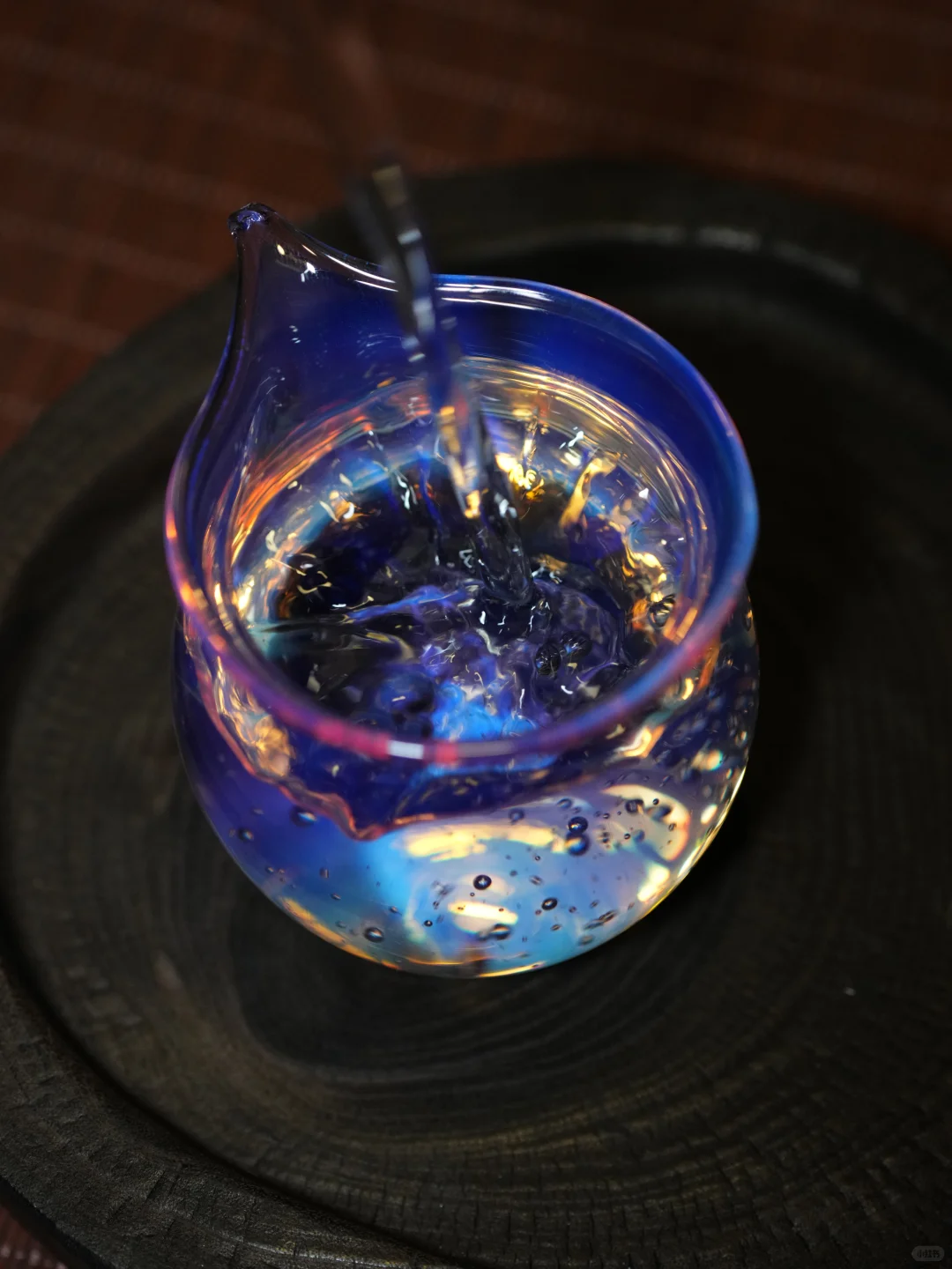 沐生上新✨｜「黑光」紫色炫炫炫彩公道杯