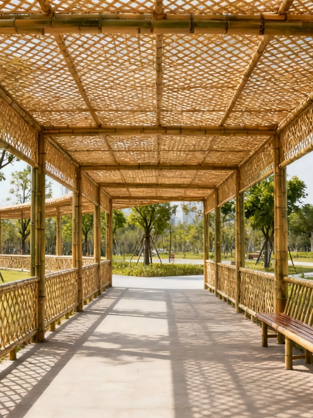 让千年竹编技艺，在当代建筑中轻盈呼吸