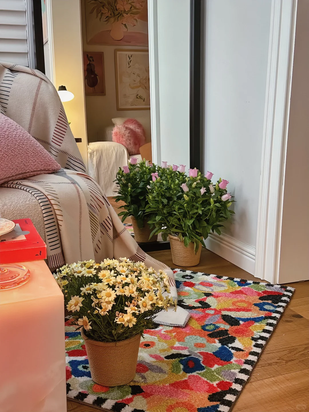 一个人住?｜我和春天的粉色约会??