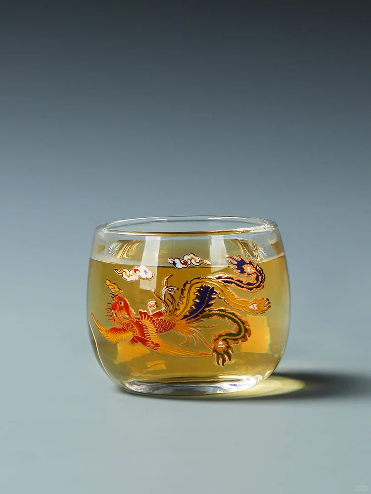 高硼硅玻璃茶杯?变色玻璃主人杯